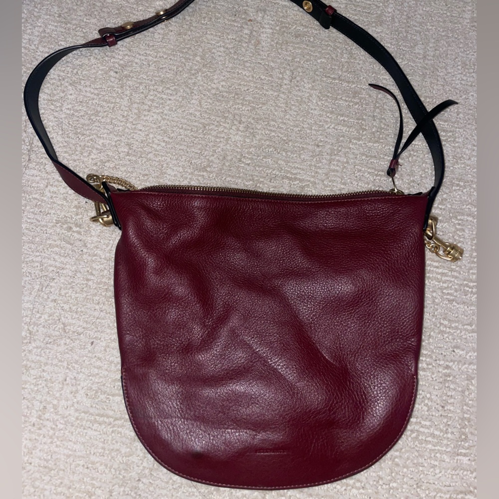 Leather all saints bag